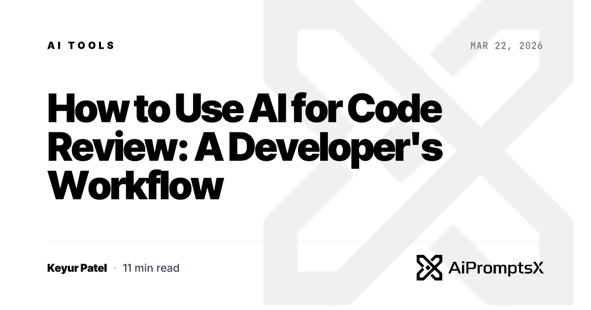 AI Code Review Workflow: A Developer Guide for 2026