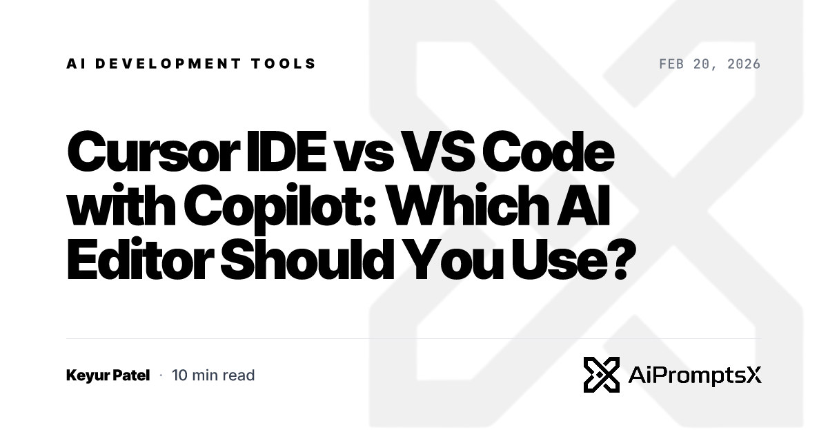 Cursor IDE vs VS Code Copilot 2026 - Full Comparison
